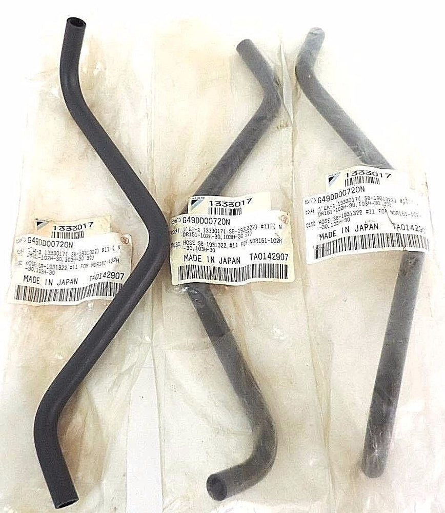 LOT OF 3 NIB DAIKIN 1333017 HOSE SB-1931322 #11 FOR NDR151-102H-30, 103H-30