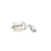 LOT OF 7 NEW PARKER 13943-4-6 PARKRIMP PERMANENT ELBOWS FEMALE JIC X 1/4"