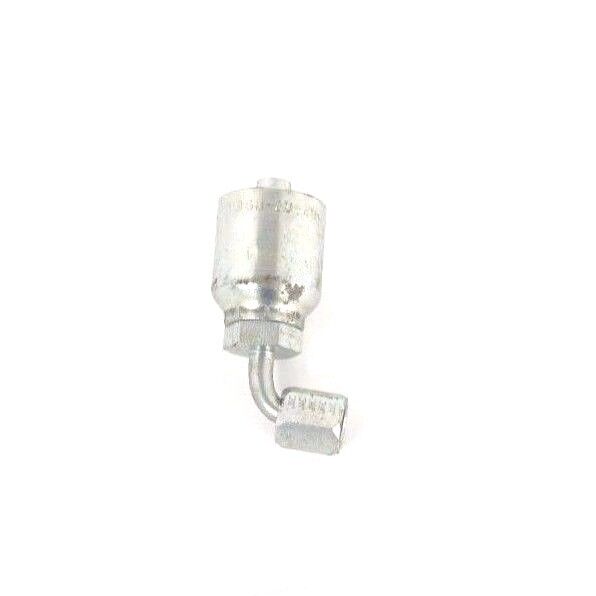 LOT OF 7 NEW PARKER 13943-4-6 PARKRIMP PERMANENT ELBOWS FEMALE JIC X 1/4"