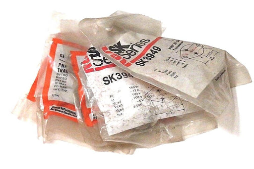 LOT OF 5 NEW RCA GE SK3949 PNP-DARLINGTON POWER TRANSISTORS GE-358, ECG248