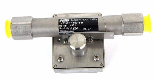 NEW ABB D10A32-5 FLOWMETER 1/2" NPT ORDER NO. 240144761/X052 D10A325