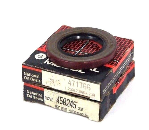 LOT OF 3 NEW NATIONAL FEDERAL MOGUL OIL SEALS (2) 471766 (1) 450245