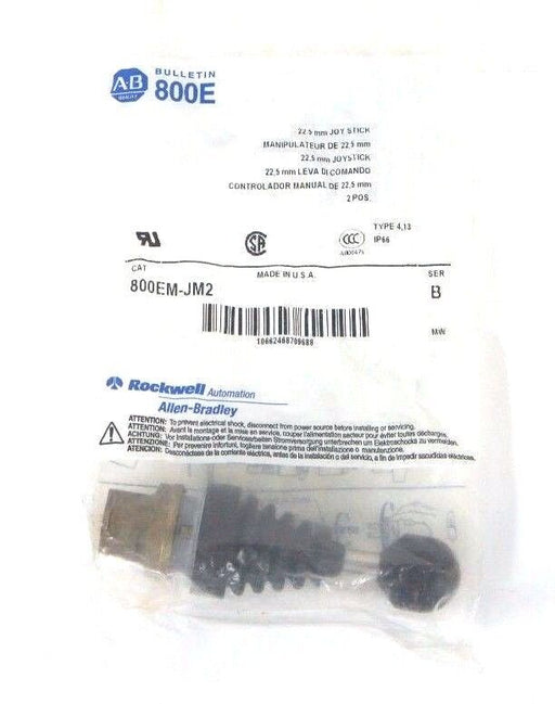 NIB ALLEN BRADLEY 800EM-JM2 JOYSTICK OPERATOR SER B 22.5MM 800EMJM2