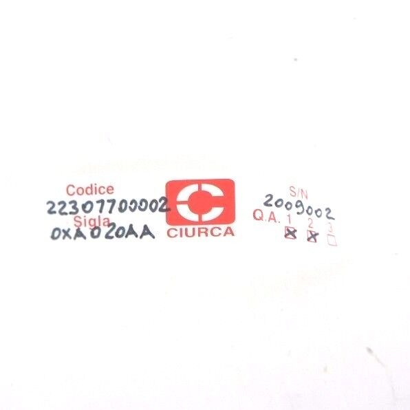 NEW CIURCA 22307700002 ANALOG MODULE 16019400002