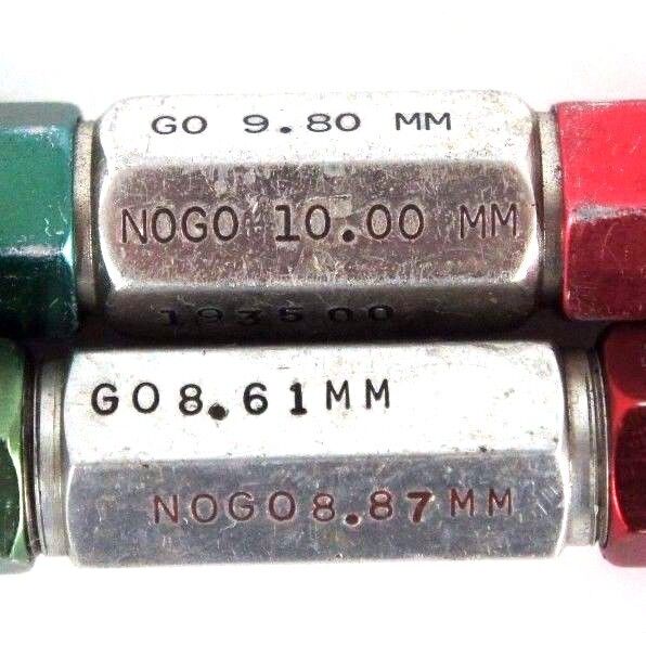 LOT OF 10 PLUG GAGES BESLEY, RITE-O, HEMCO, VAN KEUREN, DU-WELL