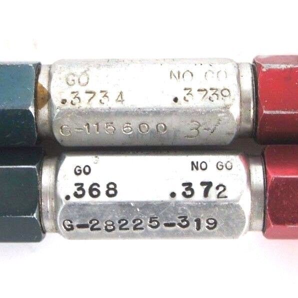 LOT OF 10 PLUG GAGES BESLEY, RITE-O, HEMCO, VAN KEUREN, DU-WELL