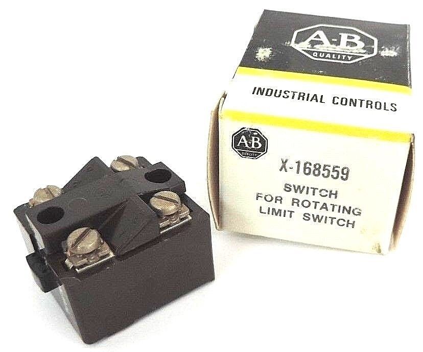 NIB ALLEN BRADLEY X-168559 SWITCH FOR ROTATING LIMIT SWITCH X168559