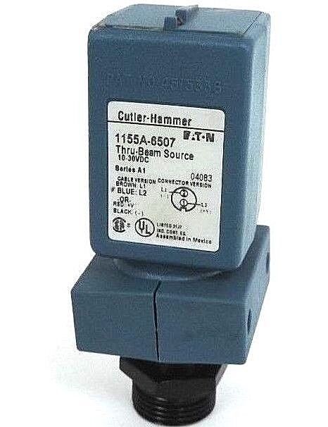 CUTLER-HAMMER 1155A-6507 THRU-BEAM SOURCE 1155A6507, 10-30VDC, SER. A1
