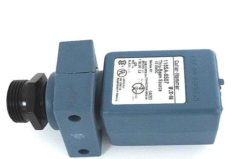 CUTLER-HAMMER 1155A-6507 THRU-BEAM SOURCE 1155A6507, 10-30VDC, SER. A1