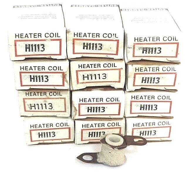 LOT OF 12 NIB CUTLER-HAMMER H1113 HEATER ELEMENTS