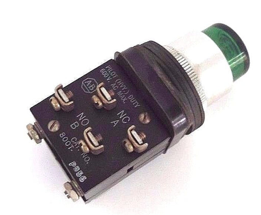 NIB ALLEN BRADLEY 800T-PB56 PUSHBUTTON 800TPB56, SER. A, X-208241, 600V 50/60CY