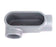 NIB APPLETON LR67 GRAYLOY FM7 CONDUIT BODY TYPE LR, 2"