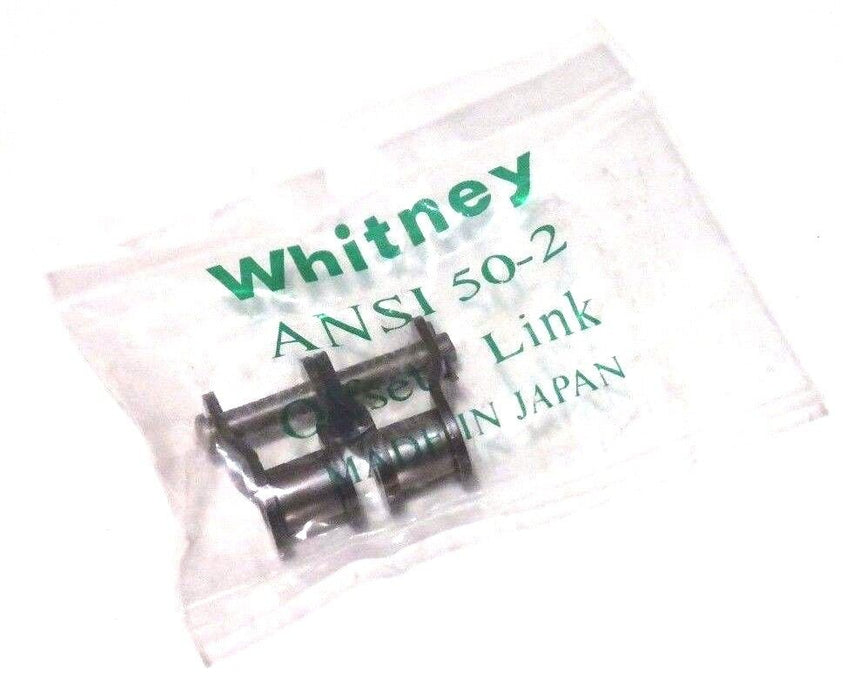 LOT OF 9 NEW WHITNEY CHAIN ANSI 50-2 OFFSET CHAIN LINKS