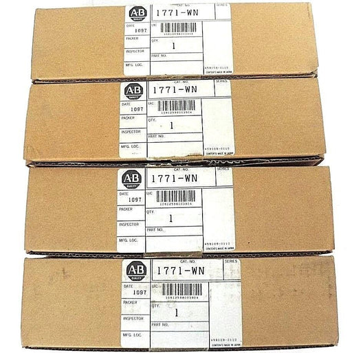 LOT OF 4 NIB ALLEN BRADLEY 1771-WN TERMINAL FIELD WIRING ARMS 40PIN, 1771WN
