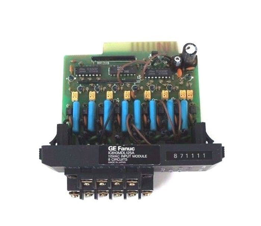 LOT OF 10 GE FANUC IC610MDL125A INPUT MODULES 115VAC, 8 CIRCUITS
