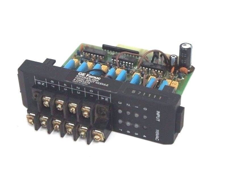 LOT OF 10 GE FANUC IC610MDL125A INPUT MODULES 115VAC, 8 CIRCUITS
