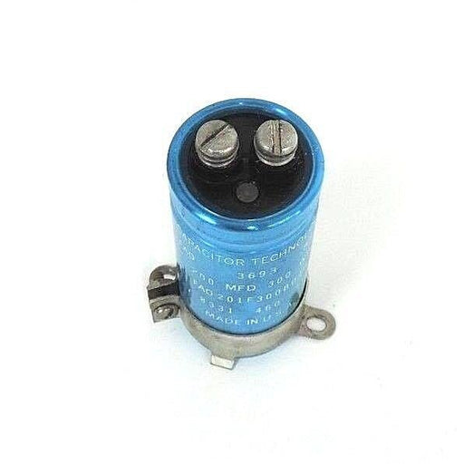 CAPACITOR TECHNOLOGY FAO 201F300BD1H CAPACITOR 200MFD, 300WVDC