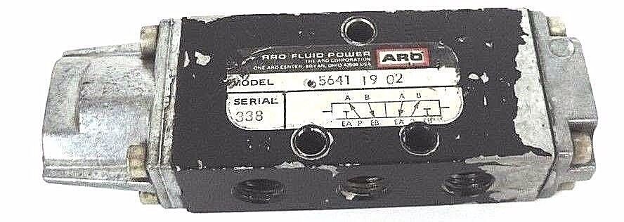 ARO FLUID POWER 5641-19-02 VALVE, 56411902