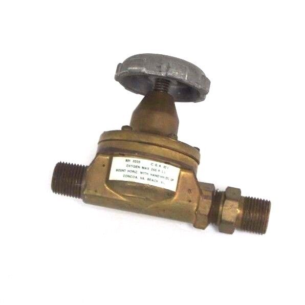 AIRCO 801 0233 AIR REDUCTION VALVE 250 P.S.I WITH HANDWHEEL 801-0233