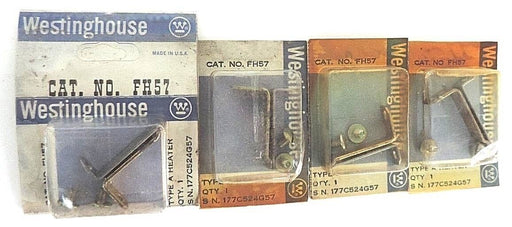 LOT OF 4 NEW WESTINGHOUSE FH57 HEATER ELEMENTS TYPE A