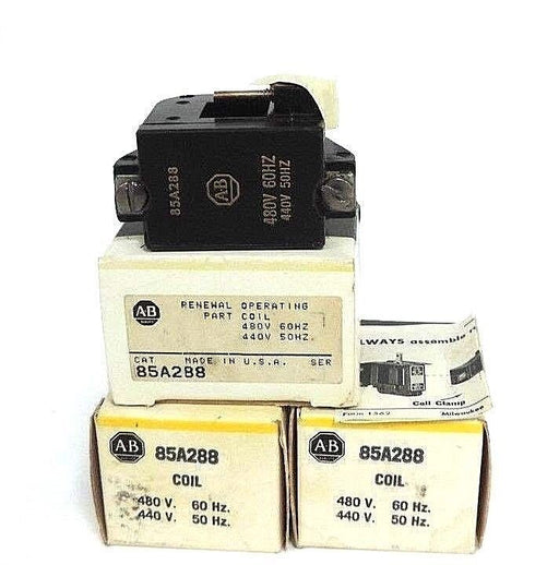 LOT OF 3 NIB ALLEN BRADLEY 85A288 OPERATING COILS 480V 60HZ, 440V 50HZ
