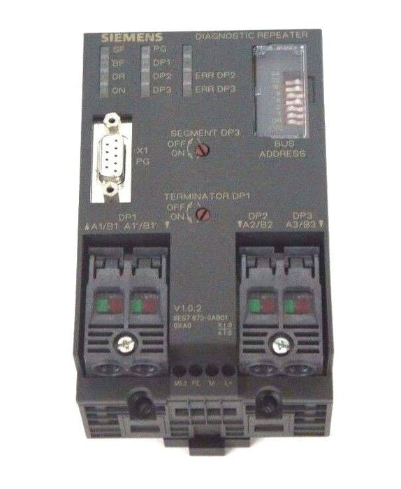 SIEMENS 6ES7-972-0AB01-0XA0 REPEATER DIAGNOSTIC X-PRO SIMATIC S7 12MB IP20