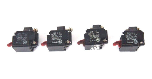 LOT OF 4 ALLEN BRADLEY 1495-H0 SIZE 0-5 CONTACTS SER L, 1495H0