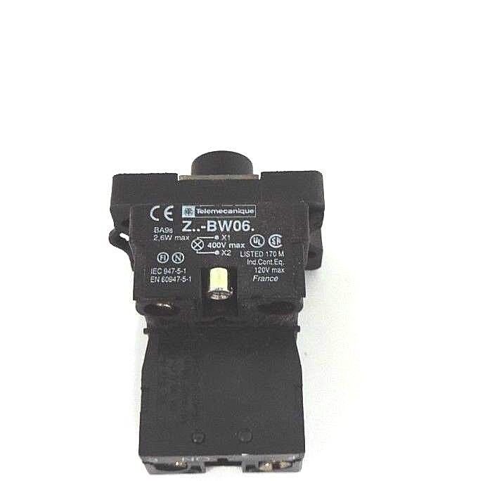 NIB TELEMECANIQUE ZA2BW061-120V PILOT LIGHT 120VAC W/OUT BULB, ZA2BW061120V