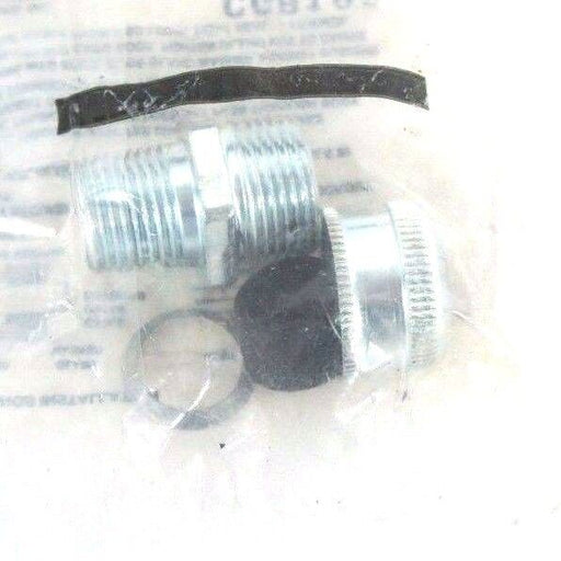 LOT OF 2 NEW COOPER CGB195 CORD CONNECTORS 1/2"
