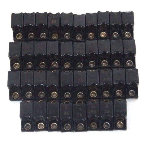 LOT OF 38 ALLEN BRADLEY N26 OVERLOAD THERMAL UNIT HEATING ELEMENTS