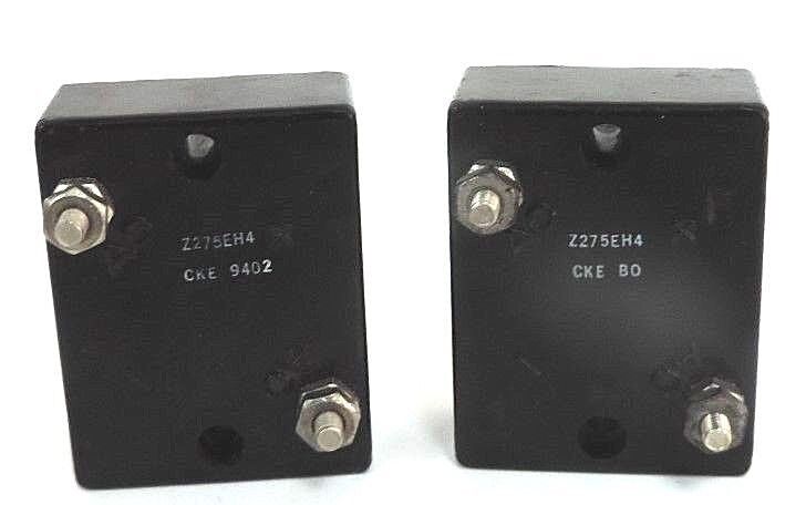 LOT OF 2 CKE Z275EH4 PANEL MOUNT METAL OXIDE VARISTORS