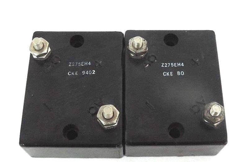 LOT OF 2 CKE Z275EH4 PANEL MOUNT METAL OXIDE VARISTORS