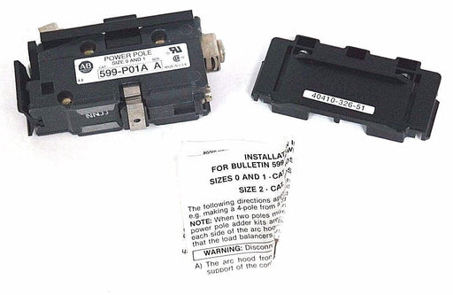 LOT OF 2 NIB ALLEN BRADLEY 599-P01A SERIES A POWER POLE ADDER KITS 599P01A