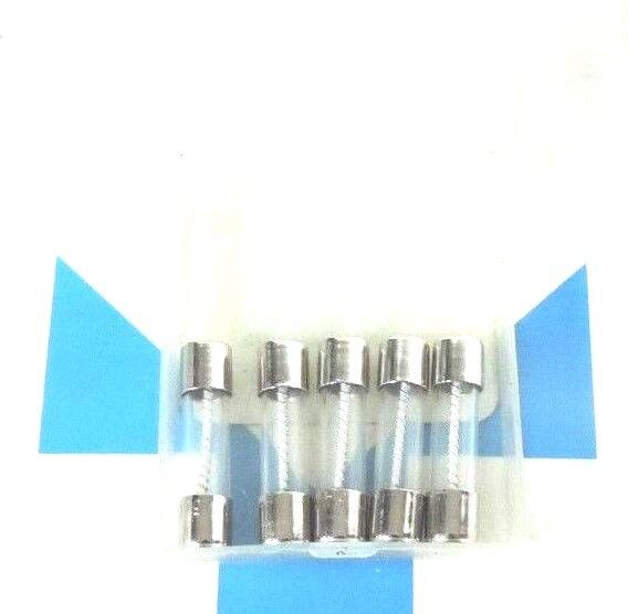 BOX OF 100 NEW GOULD SHAWMUT GSC5 TIME DELAY FUSES 125V, 5AMP