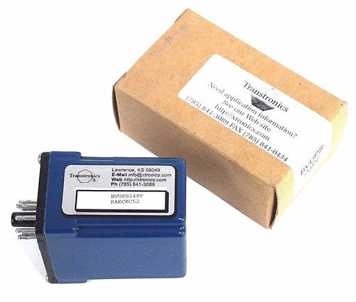 NIB TRANSTRONICS BVUPS24PF RELAY 8-PIN, 24V, KAKCKC52