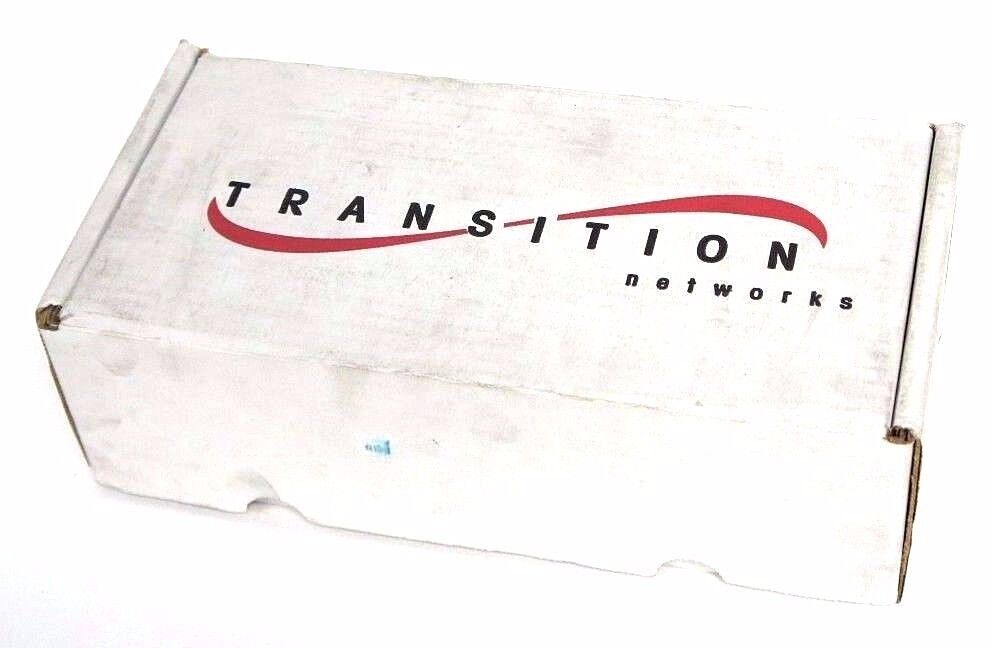 NIB TRANSITION NETWORKS E-TBT-FRL-03 CONVERTER ETHERNET 10BASE-FL TO 10BASE-T
