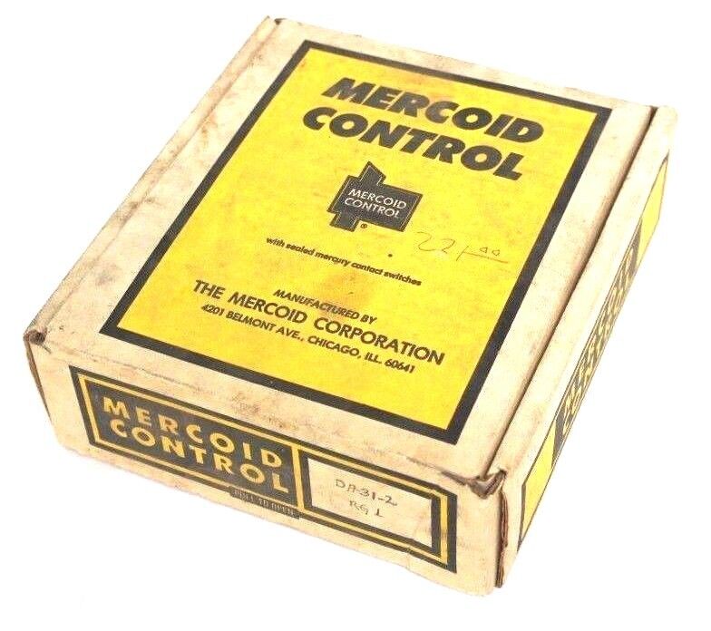 NIB MERCOID CONTROL DA-31-2 PRESSURE SWITCH RANGE 1, DA312