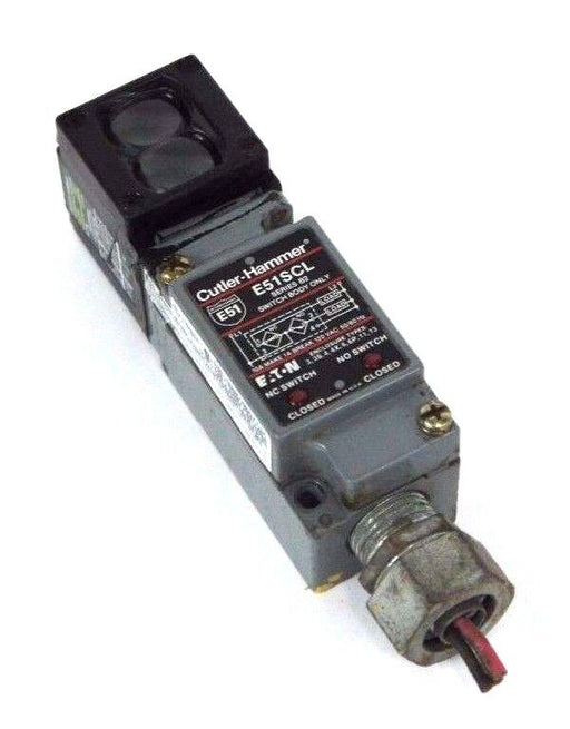 CUTLER-HAMMER E51DP4 SER. B3 PHOTOELECTRIC HEAD W/ E51SCL & E51RC