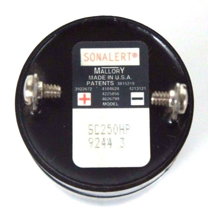 LOT OF 4 MALLORY SONALERT SC250HP BUZZER ALARMS