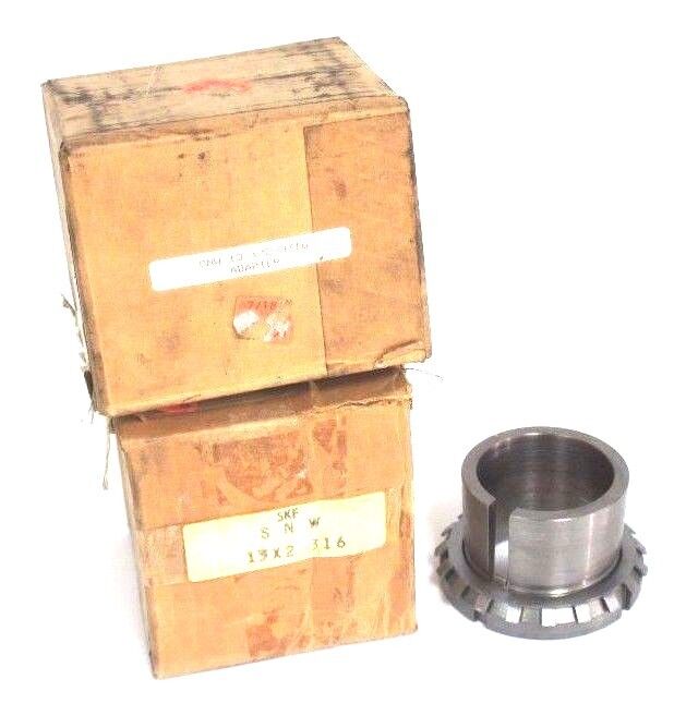 LOT OF 2 NEW SKF SNW 13 X 2-3/16 BEARING ADAPTER SLEEVES SNW13X2316
