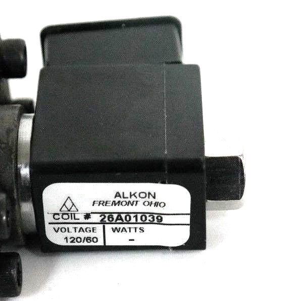 NIB OMNI ALKON 375-67T-E81-67T-1 AIR VALVE W/ (2) 26A01039 & (2) 39A01066 COILS