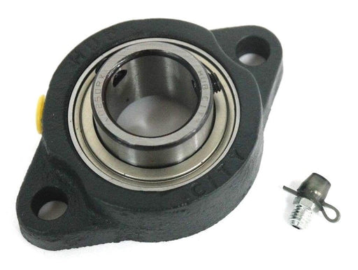 LOT OF 4 NEW HUB CITY B250RX1 FLANGE BEARINGS 1", SET SCREW, 2-BOLT, 1320111309