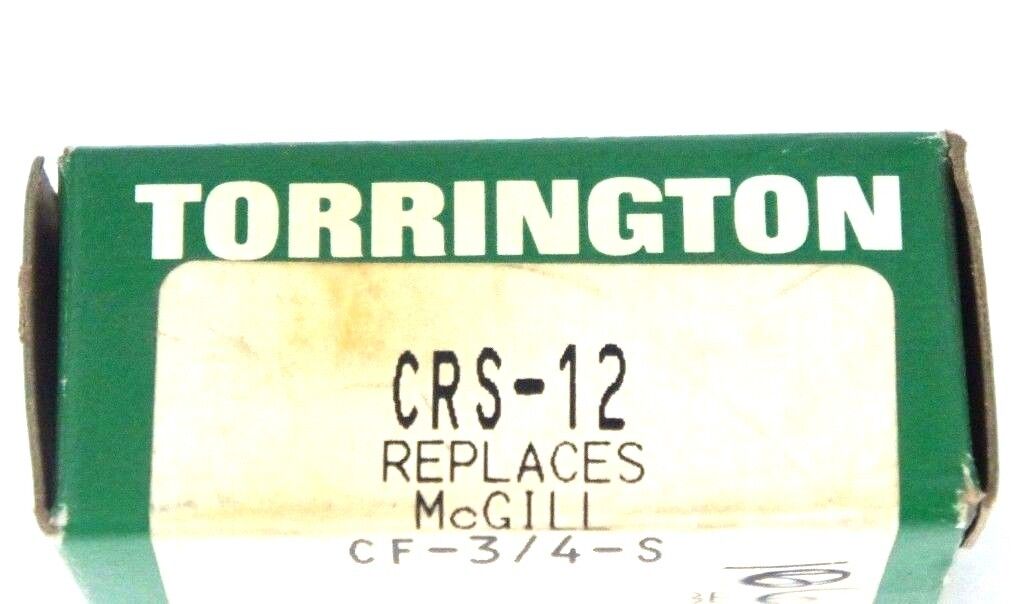 NIB TORRINGTON CRS-12 CAM FOLLOWER CRS12 REPLACES MCGILL CF-3/4-S