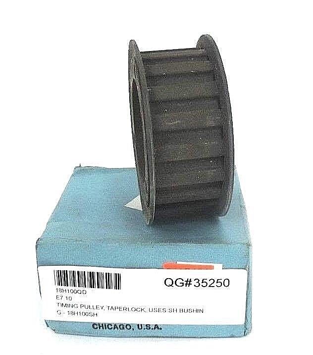 NIB MAUREY 18H100QD TIMING PULLEY, TAPERLOCK