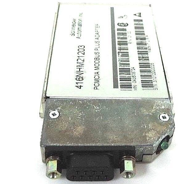 SCHNEIDER MODICON 416NHM21203 PCMCIA MODBUS PLUS ADAPTER, M/N: 043508724