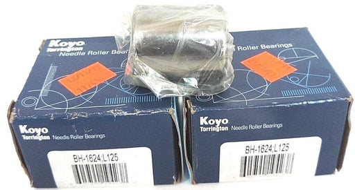 LOT OF 2 NIB KOYO BH-1624;L125 NEEDLE ROLLER BEARINGS BH-1624, BH1624 L125