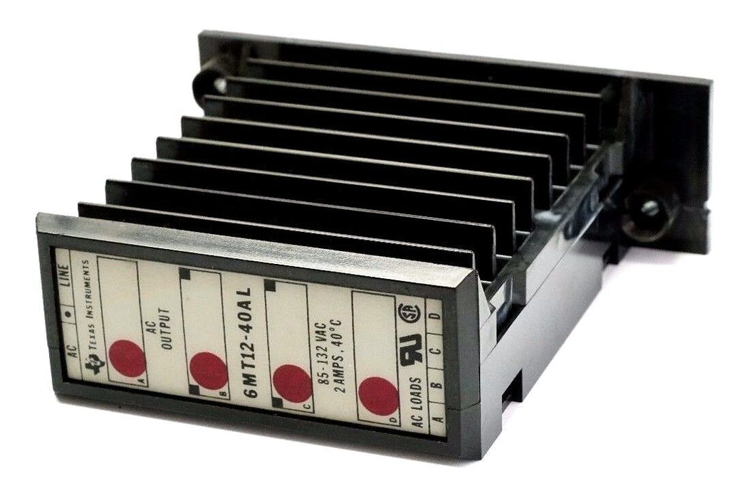 TEXAS INSTRUMENTS 6MT12-40AL AC OUTPUT 85-132VAC 2AMPS 40°C 6MT1240AL REPAIRED