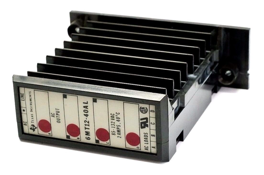 TEXAS INSTRUMENTS 6MT12-40AL AC OUTPUT 85-132VAC 2AMPS 40°C 6MT1240AL REPAIRED