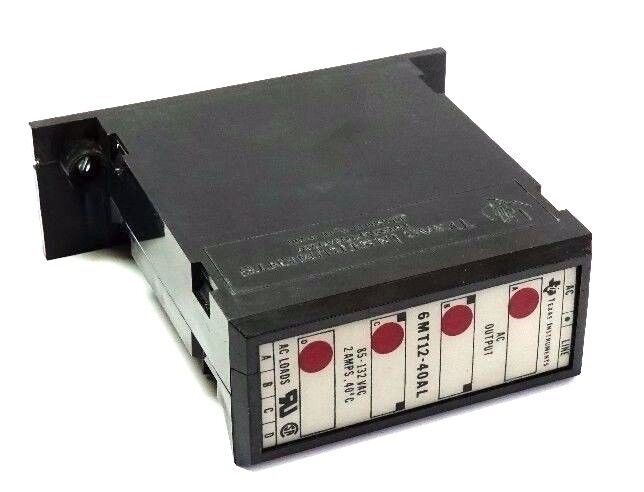 TEXAS INSTRUMENTS 6MT12-40AL AC OUTPUT 85-132VAC 2AMPS 40°C 6MT1240AL REPAIRED