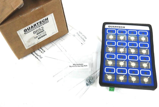 NIB QUARTECH 8652 PLC PROGRAMMING INTERFACE 16-KEY 5VDC